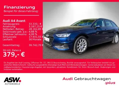 Brugt Audi A4 Sport 204 HK (150 kW) 2024 Blå Stationcar