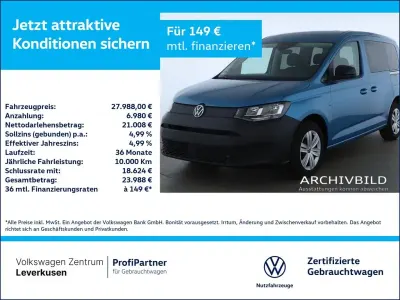 Brugt VW Caddy 116 HK (85 kW) 2025 Blå MPV