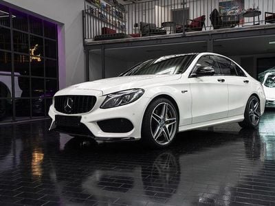 Weiß Gebraucht 2015 Mercedes C400 AMG Limousine | 24.999 € (Teuer)