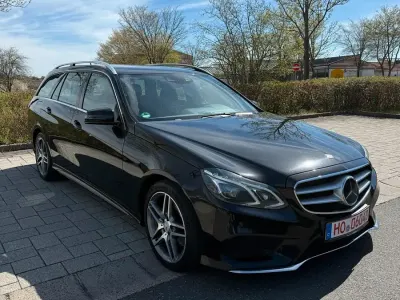 Usata Mercedes E250 Avantgarde 204 CV (150 kW) 2014 Nero Station wagon