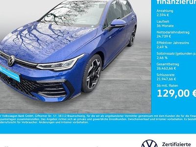 Gebraucht VW Golf VIII R-line 150 PS (110 kW) 2025 Lapiz blue metallic Limousine