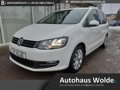 Usata VW Sharan Highline 140 CV (102 kW) 2014 Bianco Monovolume