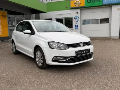 Gebraucht VW Polo 90 PS (66 kW) 2014 Weiß Kleinwagen