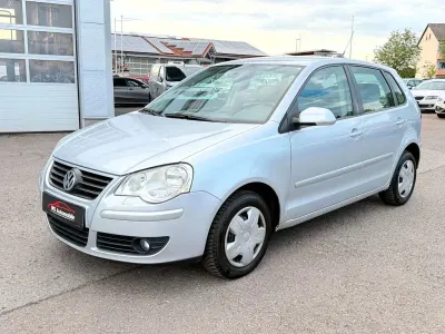 Gebraucht VW Polo Comfortline 101 PS (74 kW) 2005 Silber Kleinwagen