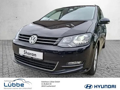 Gebraucht VW Sharan Highline 150 PS (110 kW) 2017 Schwarz Van / Kleinbus