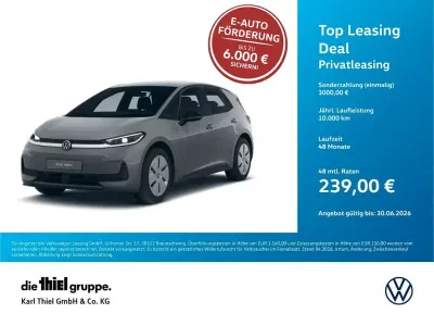 Ny VW ID.3 Trendline 125 kW (170 HK) 2026 Grå Hatchback