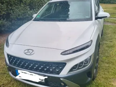 Gebraucht Hyundai Kona Turbo 199 PS (146 kW) 2023 Weiß SUV