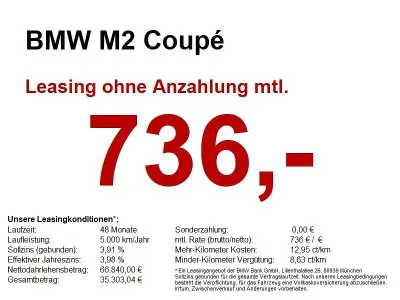 Gebraucht BMW M2 Performance 480 PS (353 kW) 2025 Grau Coupé