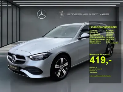 Brugt Mercedes C200 Avantgarde 163 HK (119 kW) 2025 Sølv Sedan