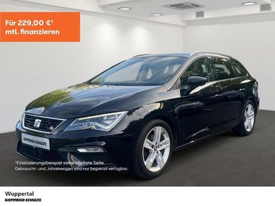 Usata Seat Leon ST FR 150 CV (110 kW) 2018 Nero Station wagon