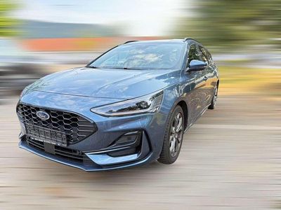 Gebraucht Ford Focus ST-Line X 125 PS (91 kW) 2024 Chromablau metallic Kombi