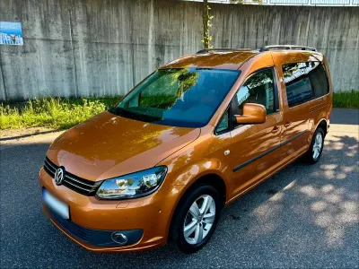 Gebraucht VW Caddy 140 PS (102 kW) 2013 Orange Van / Kleinbus