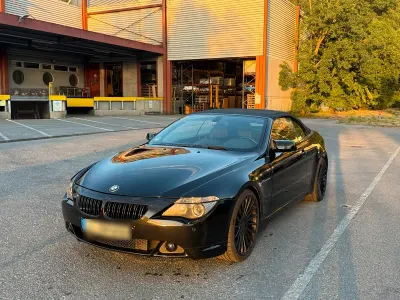 Gebraucht BMW 650 Cabriolet 367 PS (269 kW) 2007 Schwarz Cabrio
