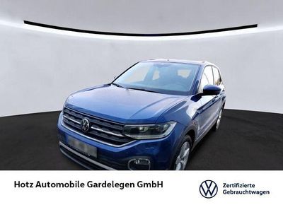Usata VW T-Cross Style 110 CV (80 kW) 2022 Blu SUV