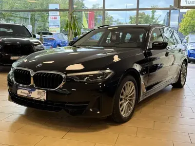Brugt BMW 530 Sport Line 292 HK (214 kW) 2021 Sort Stationcar
