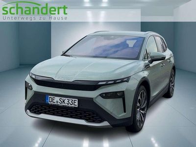 Timianogrün (hellgrün) Gebraucht 2025 Skoda Elroq Lodge SUV | 44.440 € (Fairer Preis)