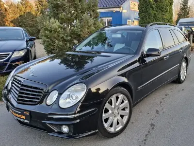 Brugt Mercedes E280 190 HK (139 kW) 2007 Sort Sedan