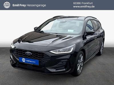 Gebraucht Ford Focus ST-Line X 125 PS (91 kW) 2023 Agate black metallic Kombi