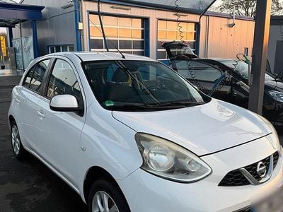 Second-hand Nissan Micra 80 CP (58 kW) 2014 Alb Hatchback