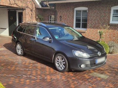 Gebraucht VW Golf VII Style 105 PS (77 kW) 2012 Schwarz Kombi