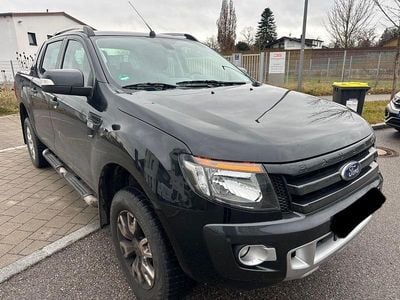 Schwarz Gebraucht 2015 Ford Ranger Wildtrack Abholung | 11.500 €