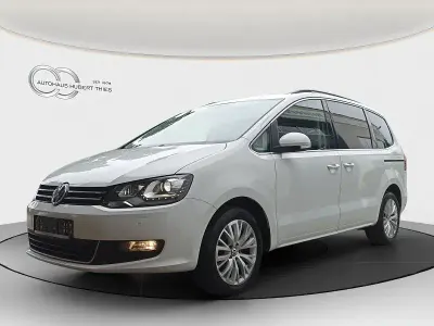 Gebraucht VW Sharan Comfortline 184 PS (135 kW) 2016 Pure white Van / Kleinbus