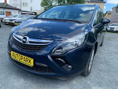 Gebraucht Opel Zafira Tourer Edition 140 PS (102 kW) 2012 Blau Van / Kleinbus
