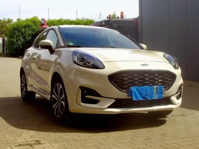 Gebraucht Ford Puma ST-Line 125 PS (91 kW) 2021 Weiß SUV
