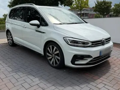 Gebraucht VW Touran R-line 150 PS (110 kW) 2017 Weiß Van / Kleinbus