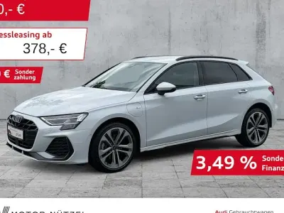 Używany Audi A3 S-Line 204 KM (150 kW) 2025 Biały Sedan/Limuzyna