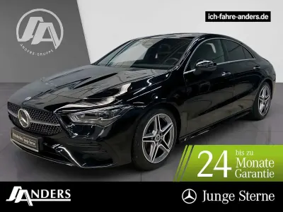 Brugt Mercedes CLA220 AMG 190 HK (139 kW) 2024 Sort Sedan