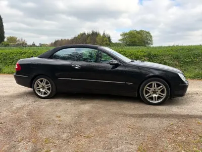 Brugt Mercedes CLK200 Avantgarde 163 HK (119 kW) 2004 Sort Coupe