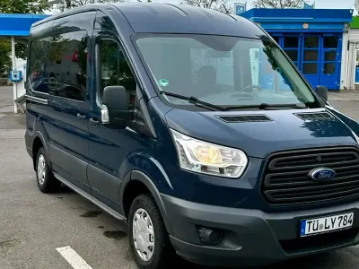Gebraucht Ford Transit 101 PS (74 kW) 2015 Blau Van / Kleinbus
