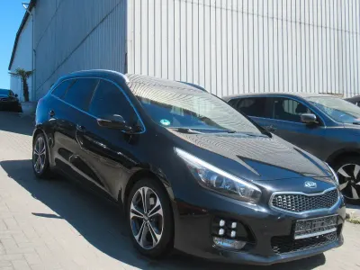 Gebraucht Kia Ceed Sportswagon GT-Line 136 PS (100 kW) 2017 Schwarz Kombi