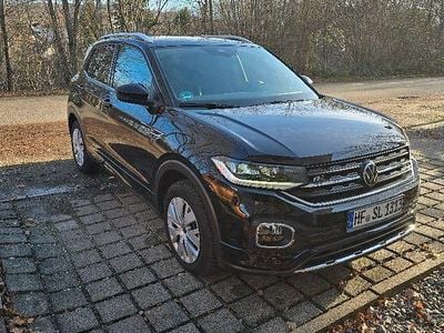 Gebraucht VW T-Cross R-line 110 PS (80 kW) 2021 Schwarz SUV
