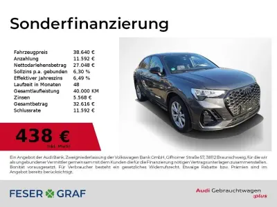 Usata Audi Q3 Sportback S-Line 150 CV (110 kW) 2025 Grigio SUV