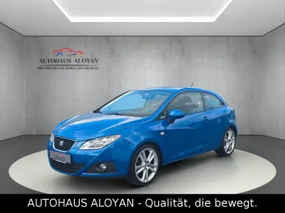 Brugt Seat Ibiza Sport 105 HK (77 kW) 2010 Blå Coupe