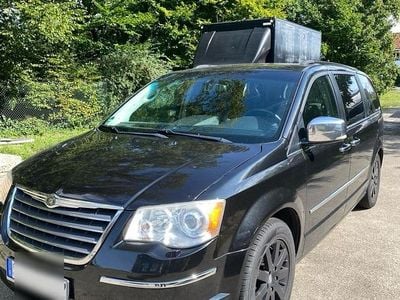 Gebraucht Chrysler Grand Voyager 163 PS (119 kW) 2008 Schwarz Van / Kleinbus
