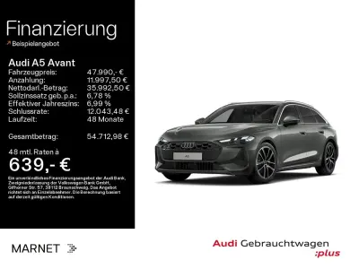 Gebraucht Audi A5 Performance 204 PS (150 kW) 2025 Chronosgrau metallic Kombi