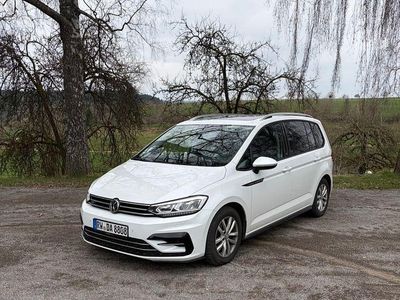 Gebraucht VW Touran Sound 150 PS (110 kW) 2017 Weiß Van / Kleinbus