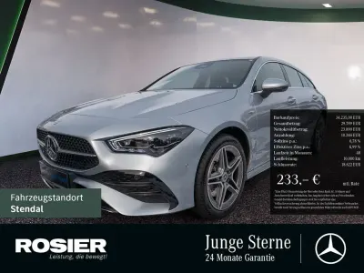 Gebraucht Mercedes CLA250 AMG 163 PS (119 kW) 2025 Silber / hightechsilber (metallic) Coupé
