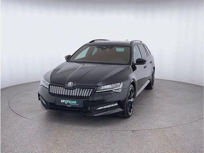 Gebraucht Skoda Superb SportLine 218 PS (160 kW) 2021 Schwarz Kombi