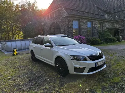 Gebraucht Skoda Octavia RS 184 PS (135 kW) 2016 Weiß Kombi