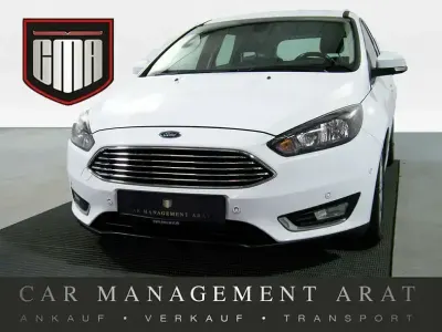 Używany Ford Focus Titanium 125 KM (91 kW) 2018 Biały Kombi