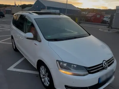 Gebraucht VW Sharan 170 PS (125 kW) 2011 Weiß Van / Kleinbus