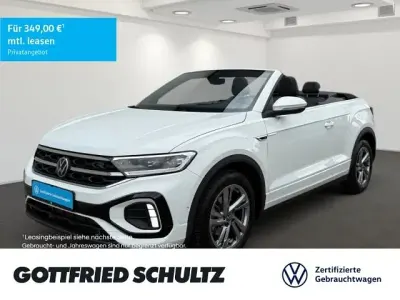Gebraucht VW T-Roc Cabriolet R-line 150 PS (110 kW) 2025 Weiss Cabrio