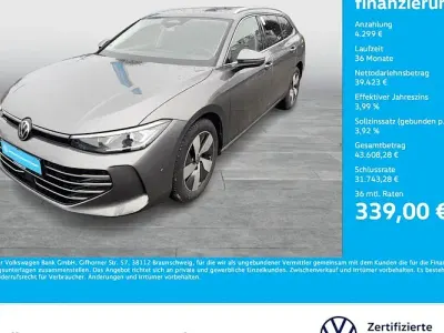 Second-hand VW Passat Elegance 193 CP (141 kW) 2025 Gri Break