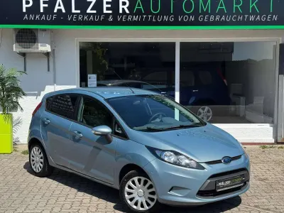 Gebraucht Ford Fiesta 82 PS (60 kW) 2009 Avalongrau Kleinwagen