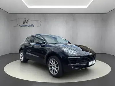Gebraucht Porsche Macan S Diesel 258 PS (189 kW) 2015 Tiefschwarz SUV