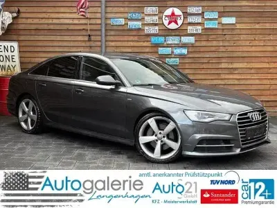 Używany Audi A6 S-Line 218 KM (160 kW) 2016 Szary Sedan/Limuzyna